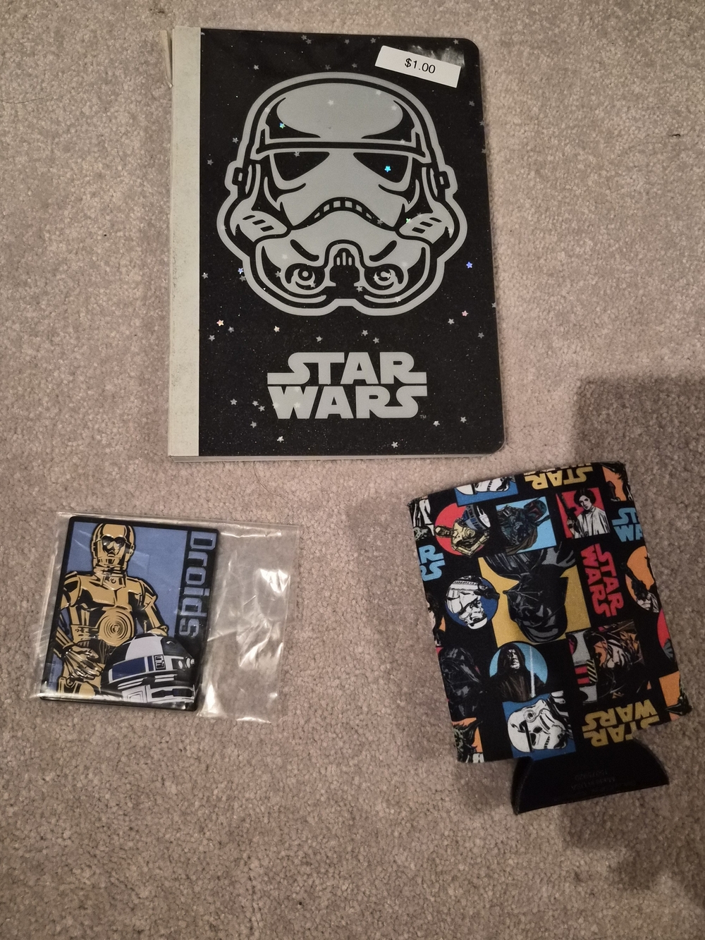 Star Wars Notebook, Magnet And Drink Koozie